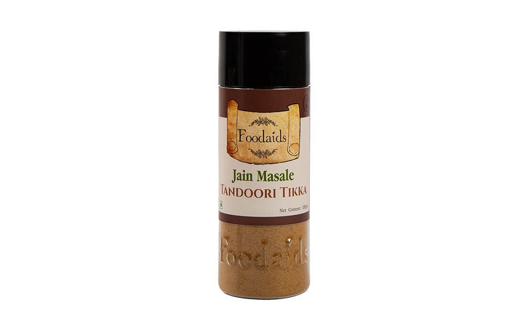 Foodaids Jain Masale Tandoori Tikka   Plastic Bottle  100 grams